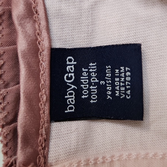 GAP Pink Satin Trim Tank, Size 3 ~ EUC - Picture 3 of 5